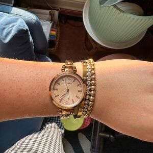 Fossil Rose Gold Women's Watch